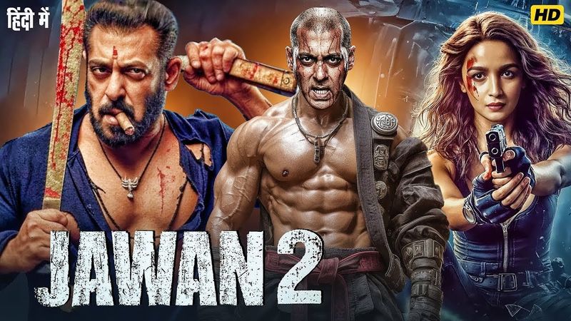 JAWAN 2 (2025) | Salman Khan & Alia Bhatt | New Hindi Dubbed Action Movie | Latest Bollywood Movie