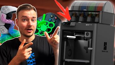 Купил 3D принтер для печати аксессуаров на Xbox и PlayStation - Bambu Lab P1S