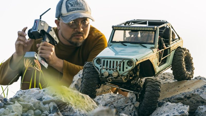 Rc Crawler SCX10 III Jeep Rubicon 1/10 Scale Rc Car 4x4 Off Road @e3s-rc