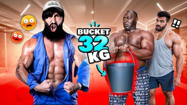 ELITE Powerlifter ANATOLY Use 32kg Mop Pretended to be a CLEANER in a GYM #36