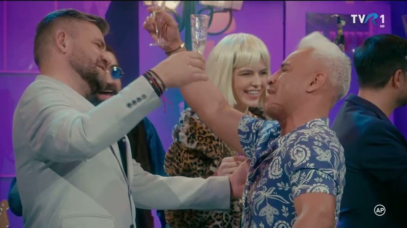 Встреча нового года на Румынском ТВ (TVR 1 HD, 31.12.22)