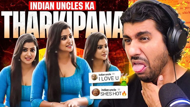 Indian tharki behavior on the internet 🤮