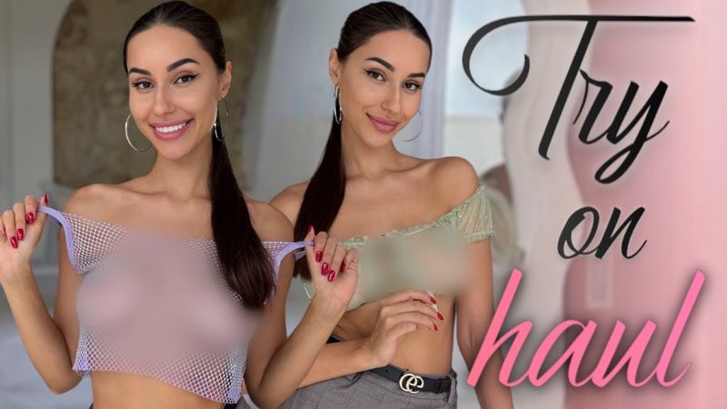[4K] Transparent Style Inspo | Seductive Try-On Haul for 2025