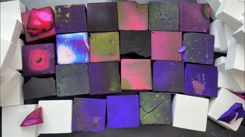 Royal Purple with Adiacent Shades + Plain Samples💕