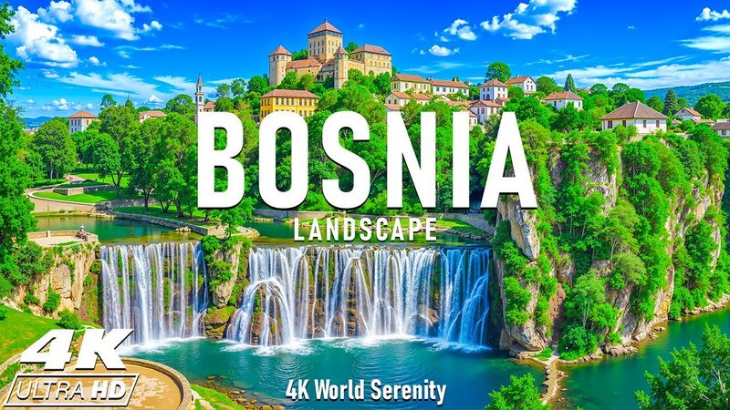 Bosnia 4K Ultra HD - A Journey Through Medieval Castles, Stunning Rivers, Scenic Landscapes