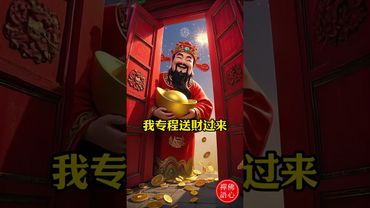 【財神送財到門口，家裡沒人就轉身走了！】錯過這次要等30年！#生肖 #十二生肖 #運勢 #生肖運勢 #玄學 #風水 #命理 #shorts #人生感悟 #易经 #生肖命理 #正能量 #国学文化
