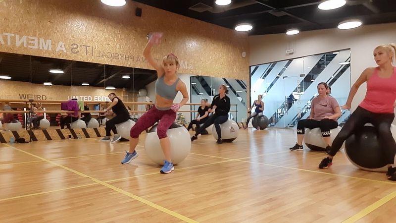 Fitball 💚💚💚 @_neo_fit_  разминка 🌰🌰