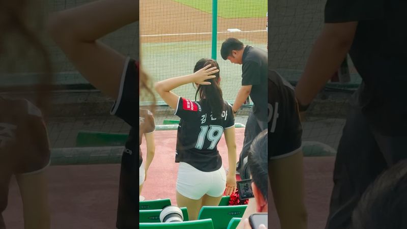 진아업 아웃송 #김진아 #김진아치어리더#ktwiz #kt위즈 #kt위즈치어리더