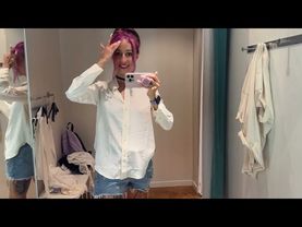 Semi-Sheer blouse Try-on Haul & Review with Xenia Fashion Tips