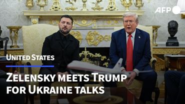 IN FULL - Trump and Zelensky hold bilateral meeting on Ukraine | AFP