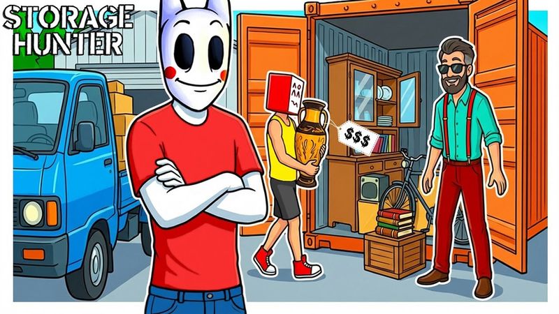 БИТВА ЗА КОНТЕЙНЕРЫ! ТЕПЕРЬ МЫ ОХОТНИКИ ЗА СОКРОВИЩАМИ! - STORAGE HUNTER