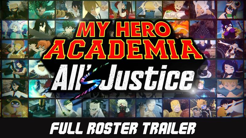 MY HERO ACADEMIA: All’s Justice | Full Roster Trailer