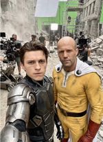 One Punch Man filming scene #ai #onepunchman #hollywood #actor 