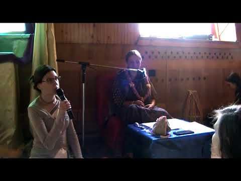 Начало движения Сознания Кришны. ЕМ Мандакини матаджи. Mandakini mataji.