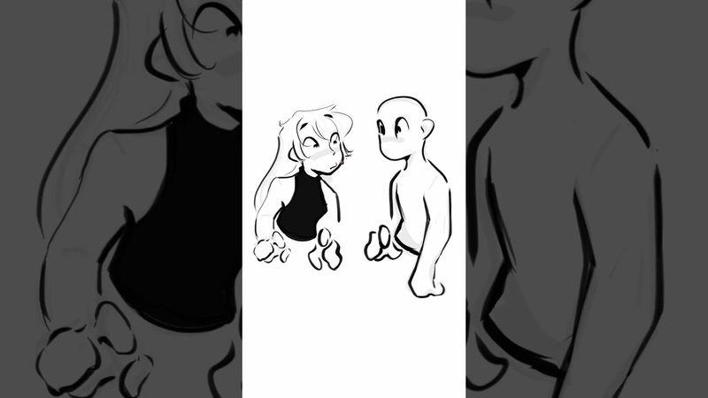 Menyentuh jerawat #relatable #art #digitalart #pimples #drawing