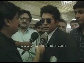 सचिन और भारतीय क्रिकेट टीम वनडे सीरीज के लिए पाकिस्तान पहुंची