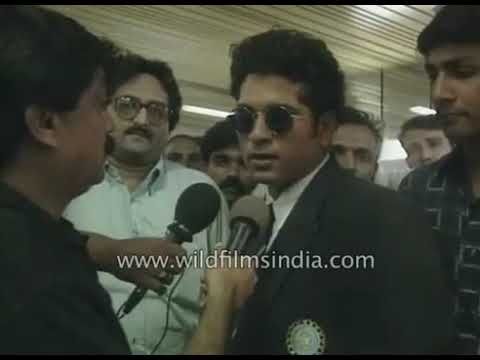 सचिन और भारतीय क्रिकेट टीम वनडे सीरीज के लिए पाकिस्तान पहुंची