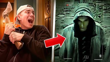 СТАЛКЕР ПСИХ следил за мной НЕДЕЛЯМИ. ЭТО ПОПАЛО НА КАМЕРУ! Он СТОИТ уже  ЗА МОЕЙ ДВЕРЬЮ!