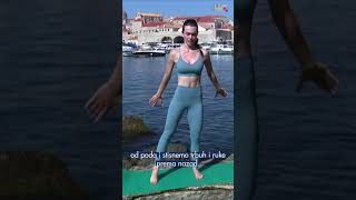 Vježbanje s pogledom na dubrovačke zidine