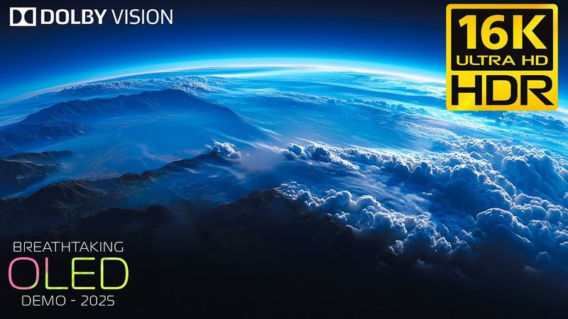 Amazing 16K Video - Dolby Vision HDR (16K VIDEO ULTRA HD) 120 fps #BGM