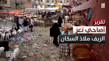 تعز.. سكان يلجأون إلى استقدام الأضاحي من الريف هرباً من الغلاء