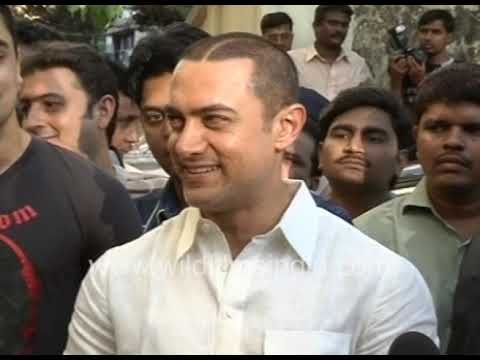Aamir Khan: We are here to take Shammi Kapoor's blessings, and he proved to be my lucky mascot