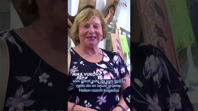 🎨 Braniteljice iz Požege kroz slikarstvo liječe ratne rane #RegionalniDnevnik