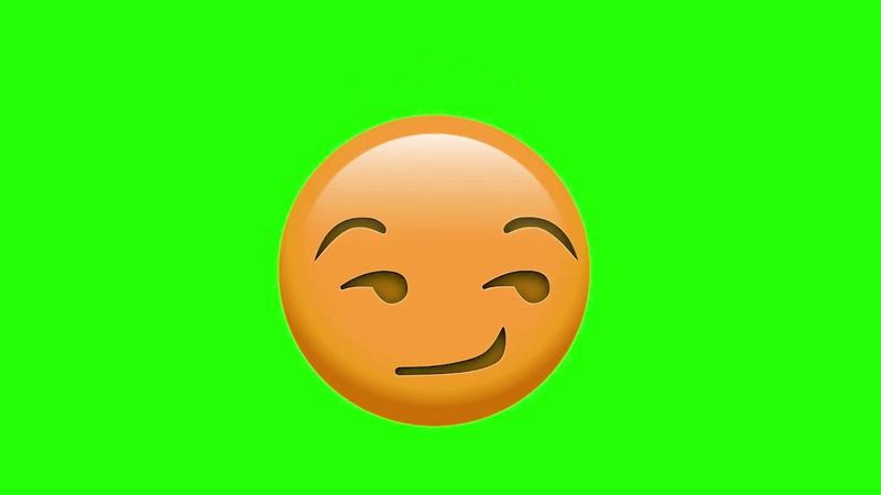 Chroma Key Green Screen Emoji Carinha Descontente🎬