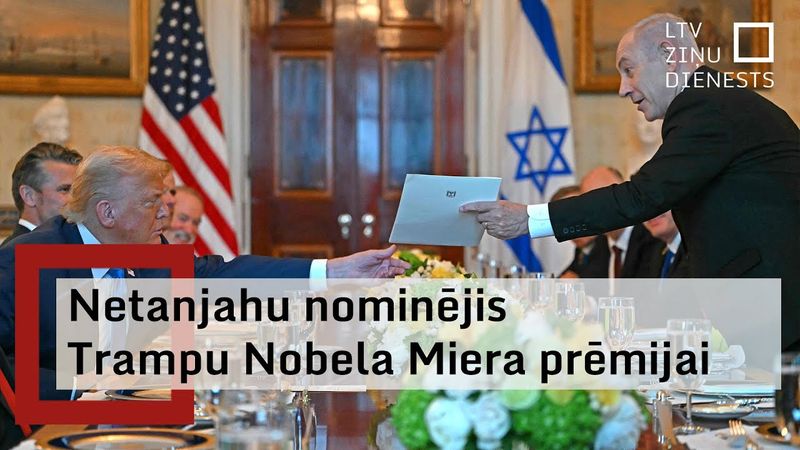 Netanjahu Vašingtonā tiekas ar Trampu