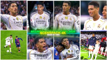 Jude Bellingham Vs Fc Barcelona 2025 / RARE CLIPS ● SCENEPACK 4K ( With AE CC and TOPAZ )