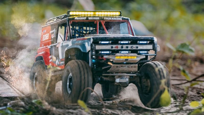 Rc Crawler Traxxas TRX4 BRONCO Off Road Driving 4x4 Rc Car #2