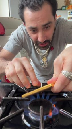 This ain’t a foreman grill this steak cost 450 K to cook up. TRAXNYC....