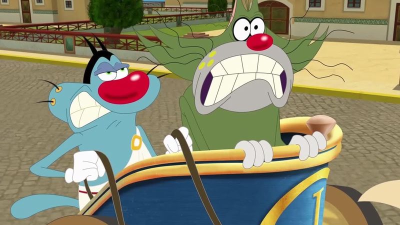 Oggy et les Cafards | Oggy à Rome | Dessin animé | Nouveaux épisodes en HD