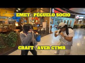 EMET Y CRAFT SE PELEAN EN UN CENTRO COMERCIAL