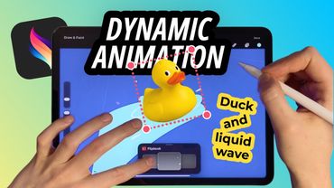 Make a Duck Come to Life! Water Animation in Procreate Dreams