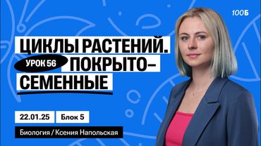 Циклы растений. Покрытосеменные | Биофак 2025 | Урок 56