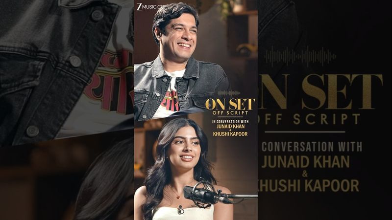 Catch #KhushiKapoor & #JunaidKhan unlock the unknown siyapas of their lives👀 #OnSetOffScript #shorts