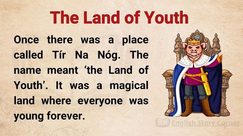 Learn English Through Story Level 1 || The Land Of Youth || English Story
