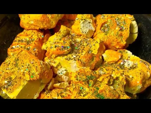 Yellow Pasted Gym Chalk 