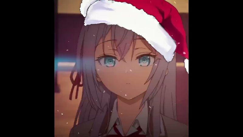 「I want Alya and Mahiru on Christmas | 🩵☃️♡‼️」 -  Alya sometimes hides her feeling in Russian