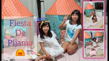 ONE SUMMER NIGHT | CAMPING AT HOME | FIESTA DE PIJAMA