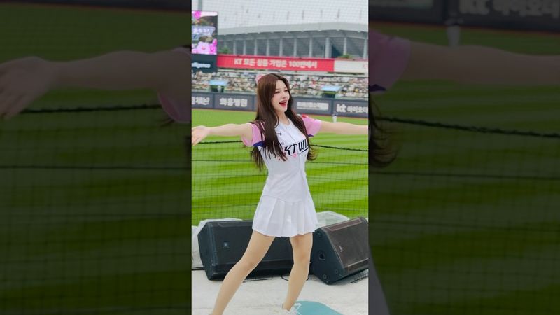 청량한 예삐 #이예빈 #이예빈치어리더#ktwiz #kt위즈 #kt위즈치어리더