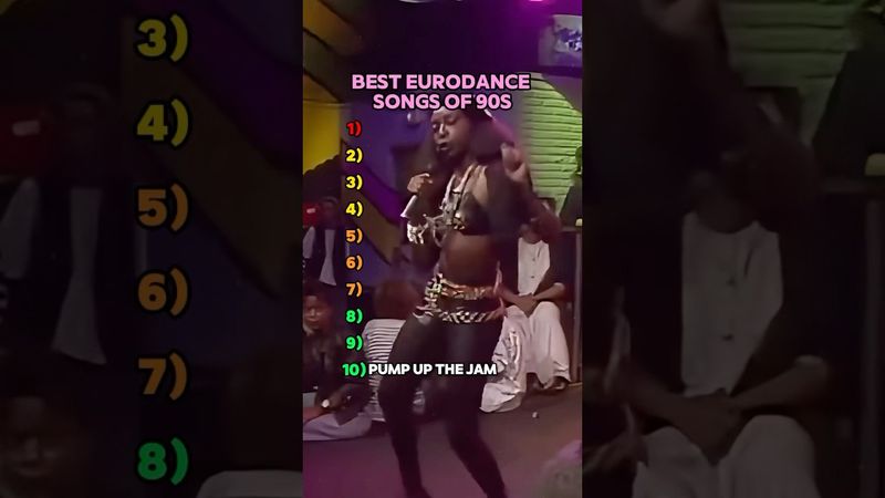 What is the Best Eurodance Song? #eurodance #eurodance90s #songs #pumpupthejam #boomboomboom