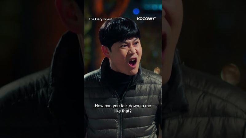 #KimNamGil's apology is as fiery as he is 😂 #kimsungkyun #thefierypriest #kdrama #kocowa