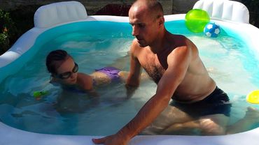 Обеденное купание :)