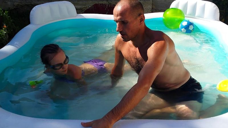 Обеденное купание :)