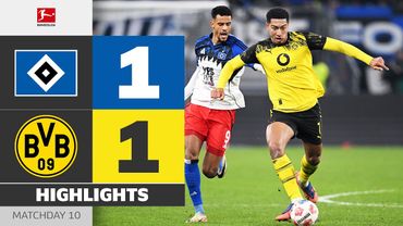 Hamburg SHOCK BVB Late! | HAMBURGER SV - BORUSSIA DORTMUND | Highlights | Matchday 10 – Bundesliga