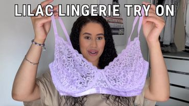 Lilac Underwear Try On