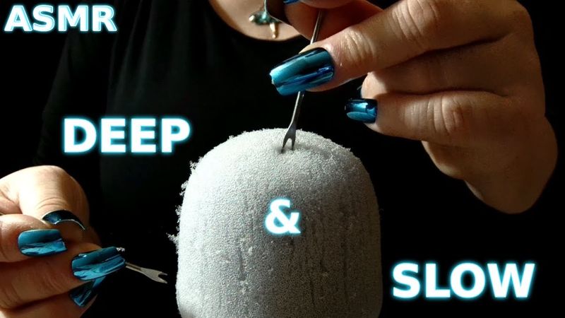 Slow ASMR | Cutting DEEP & Powerful Lines Into the Cover w/ Mini-Forks | Intense Cover Destruction