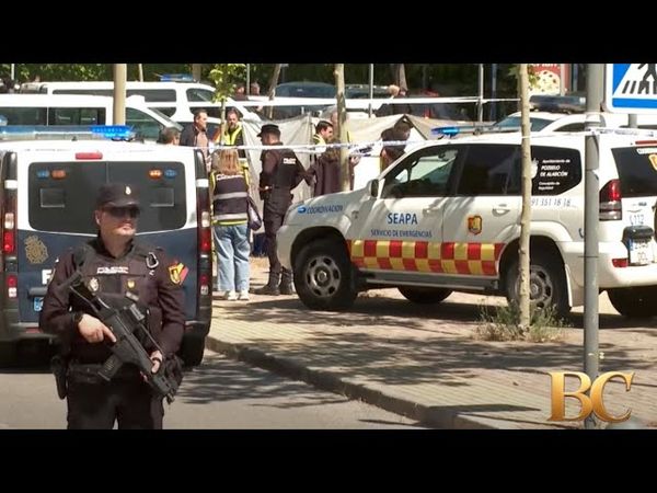 Ukrainian ex-top official shot dead outside Madrid school